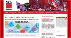 Desktop Screenshot of cagliari.cgil.it